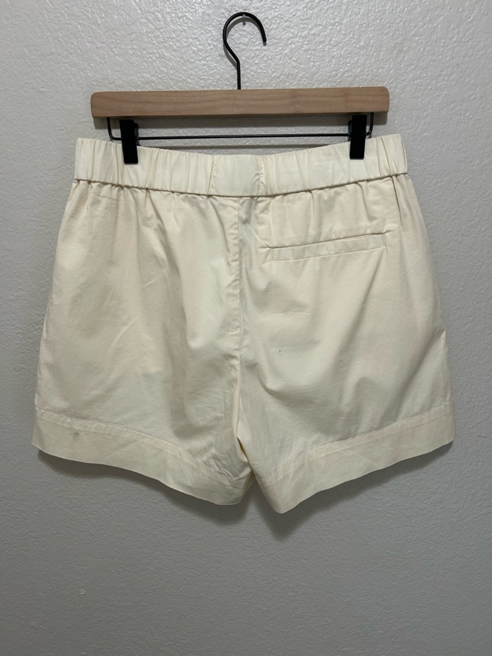 Everlane Organic Cotton The Easy Short Size 14 Cream Minimalist Casual - Picture 3 of 5